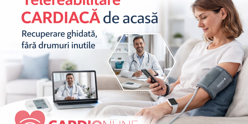 Telereabilitare cardiacă de acasă